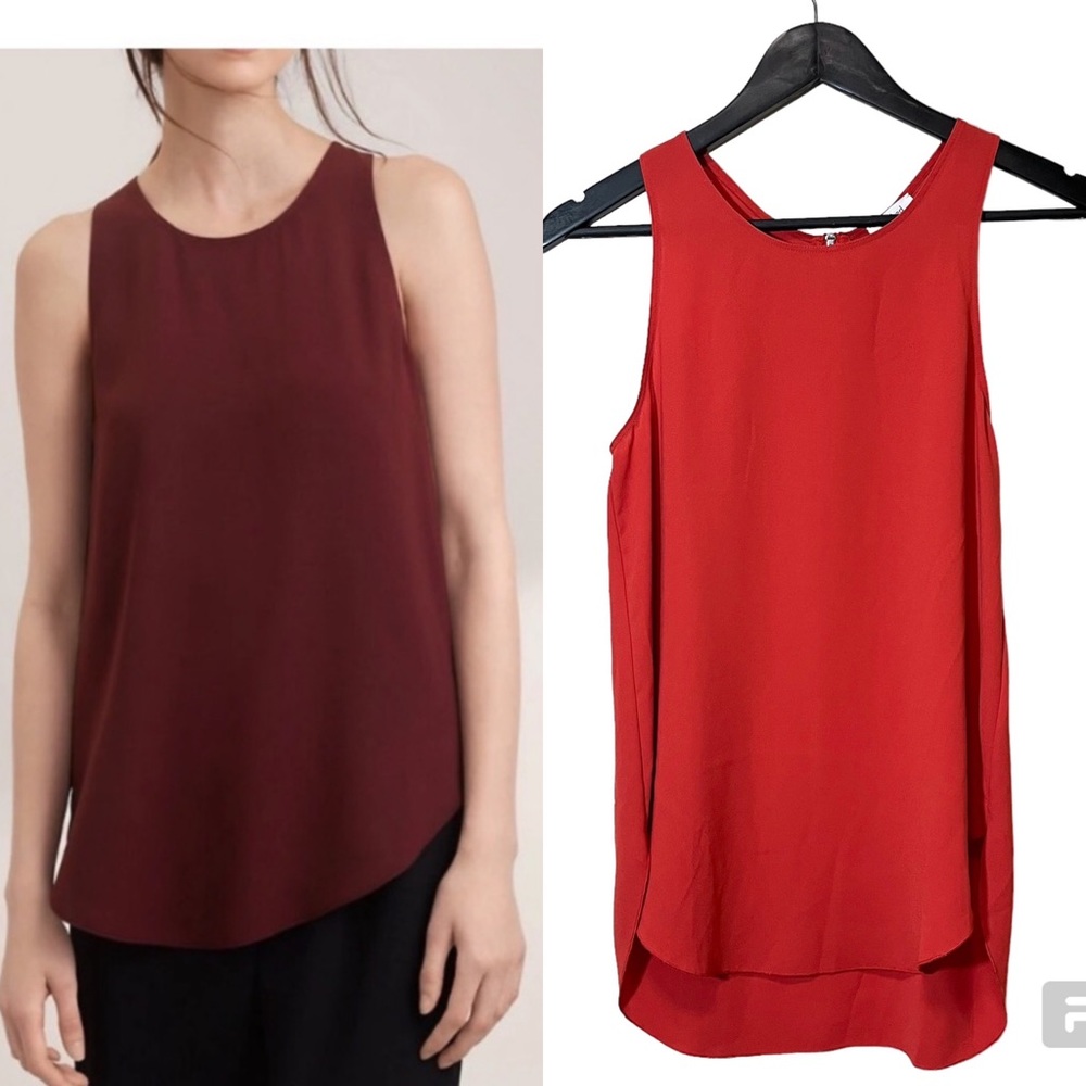 Wilfred Sevres Blouse - Sleeveless Drapey Blouse